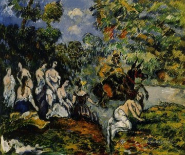  impressionistic Art Painting - Legendary Scene Paul Cezanne Impressionistic nude
